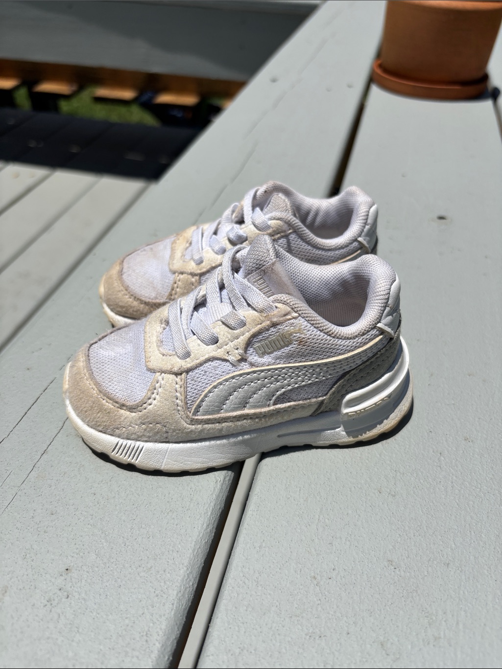 Toddler Puma White Sneakers